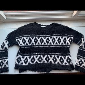 Stretchy Patterned Abercrombie Sweater